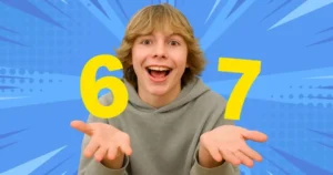 Mème 6-7 avec le six-seven kid