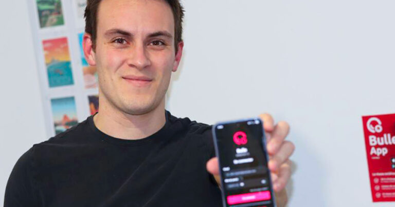 Clement Etoré, fondateur du réseau social français Bulle.media